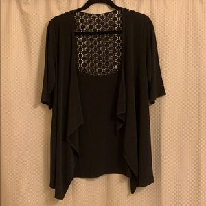Susan Graver Jackets & Coats - Lightweight short sleeve shell. Bulk Lrg Susan Graver Jackets & Coats - Lightweight short sleeve shell. Bulk Lrg